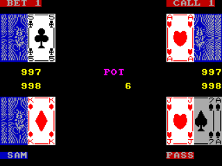 Poker screenshot 4 for ZX Spectrum